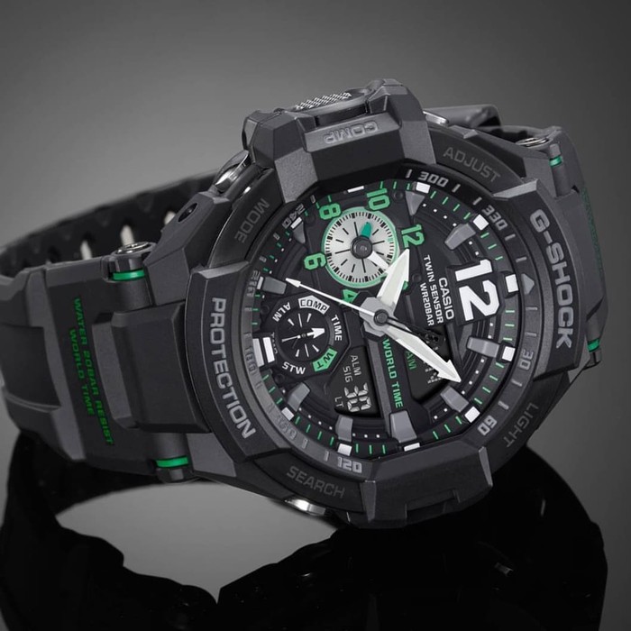 JAM TANGAN PRIA MERK G-SHOCK TYPE GA-1100 ORI BM