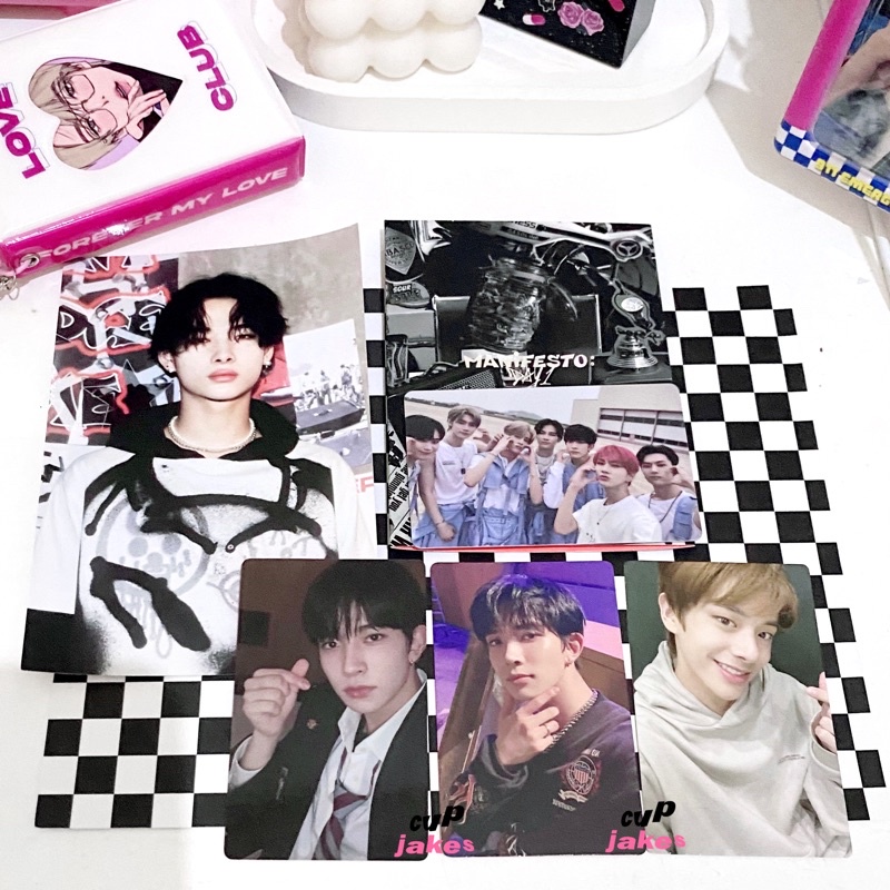 Bundle Photocard PC Enhypen POB Weverse Heeseung Heli Seragam