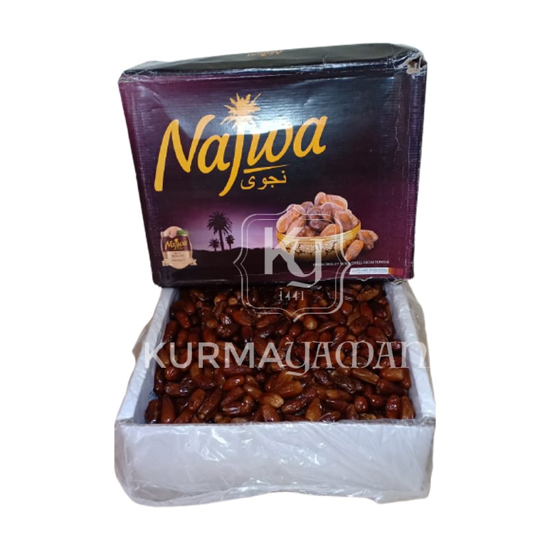 [ COD ] Kurma Najwa 10 Kg / Kurma Tangkai Tunisia Madu 10 Kg / Kurma Deglet Nour / Kurma Madu