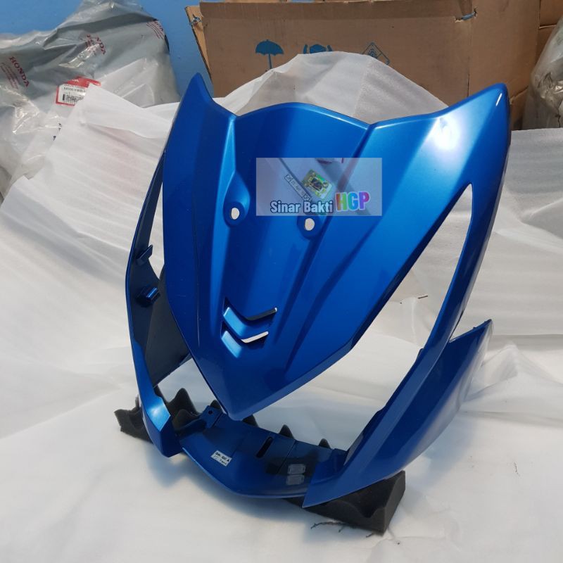 Cover Tameng Lampu Beat Fi lama 64301-K25-900VBM