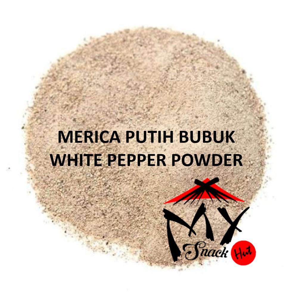 

LADA PUTIH BUBUK 25GR - MERICA WHITE PEPPER GROUD POWDER - PEPPERCORN - MERICO PUTIH SERBUK Berkualitas