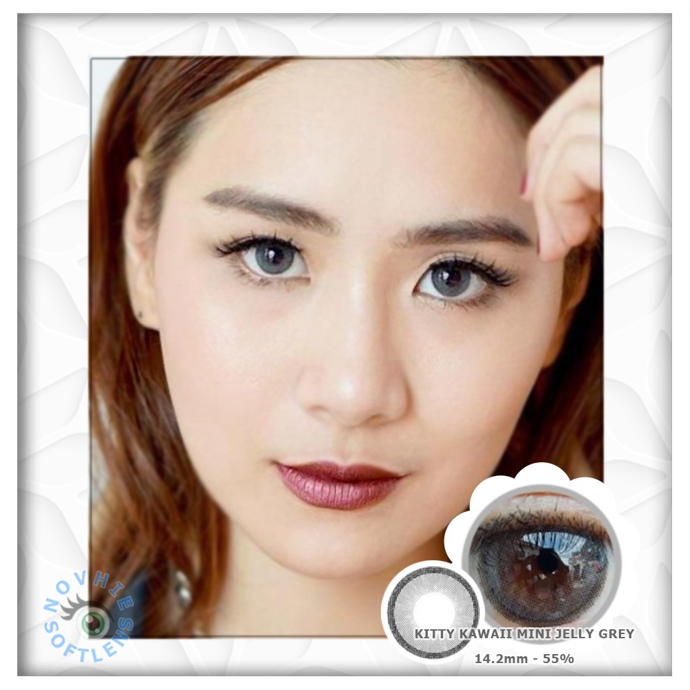 

SOFTLENS KITTY KAWAII MINI JELLY GREY