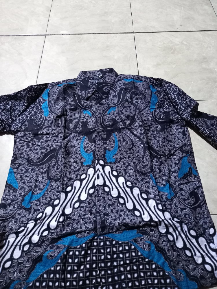 Maura Couple - Sania Ruffle Batik Couple Ori Ndoro Jowi Garansi Termurah Shopee - Batik Modern Solo