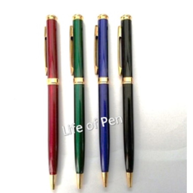

MINIMUM ORDER 100 Pulpen / Pena promosi Besi Ring Warna Emas