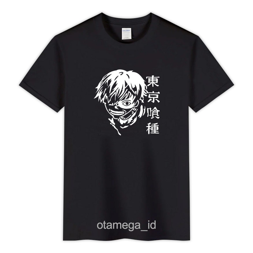Kaos Anime KEN KANEKI - TOKYO GHOUL Pria & Wanita/ Kaos Distro Harajuku Cosplay Japan
