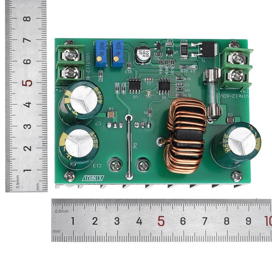 Modul DC-DC Step-Up 10A 600W CC-CV Adjustable Boost Converter