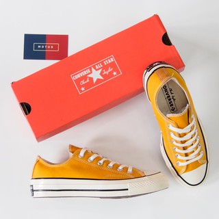  Sepatu  Sneakers Desain Converse 1970 All  Star  Warna  Kuning  