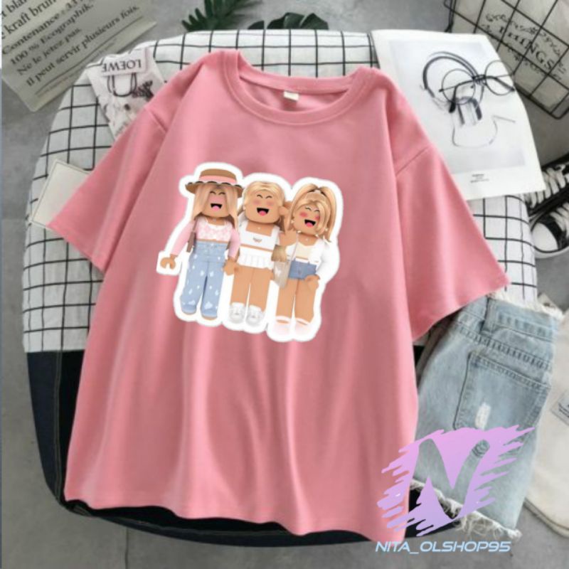 roblox kaos anak roblox girl sahabat terbaru