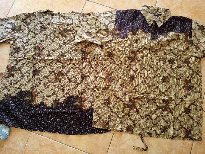Atasan Batik Dolby Dolbi Dobby Doby Tenun Sutra Tulis Halus Katun Atbm Baron - Couple Atasan