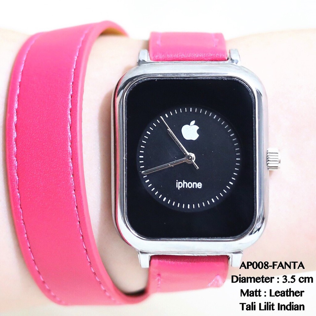 Jam tangan wanita apple watch tali lilit grosir termurah iphone termurah AP008