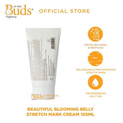 Buds Cherished Organics Beautiful Blooming Belly Stretch Mark Cream