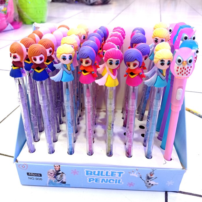 

pensil bullet pencil alat tulis Karakter
