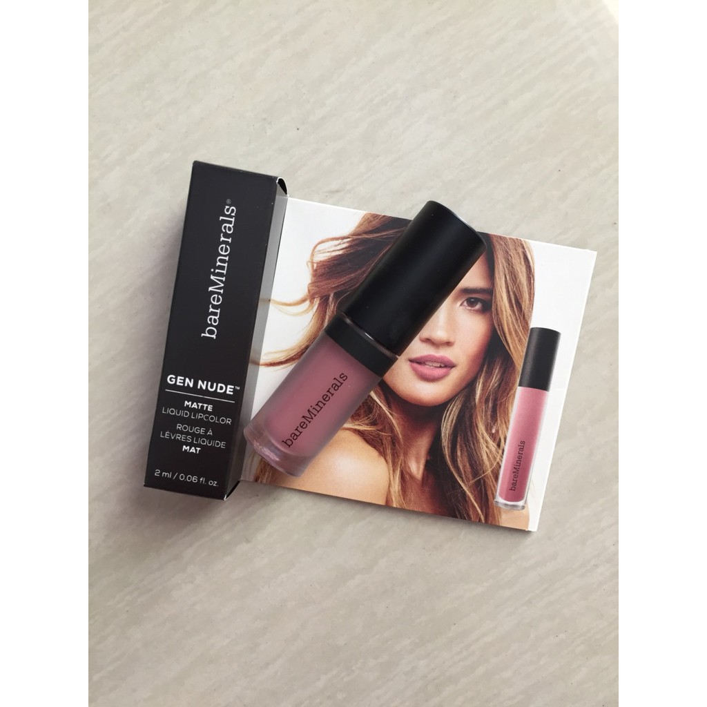 SS BARE MINERALS GEN NUDE MATTE LIQUID LIPCOLOR SWAG 2ML