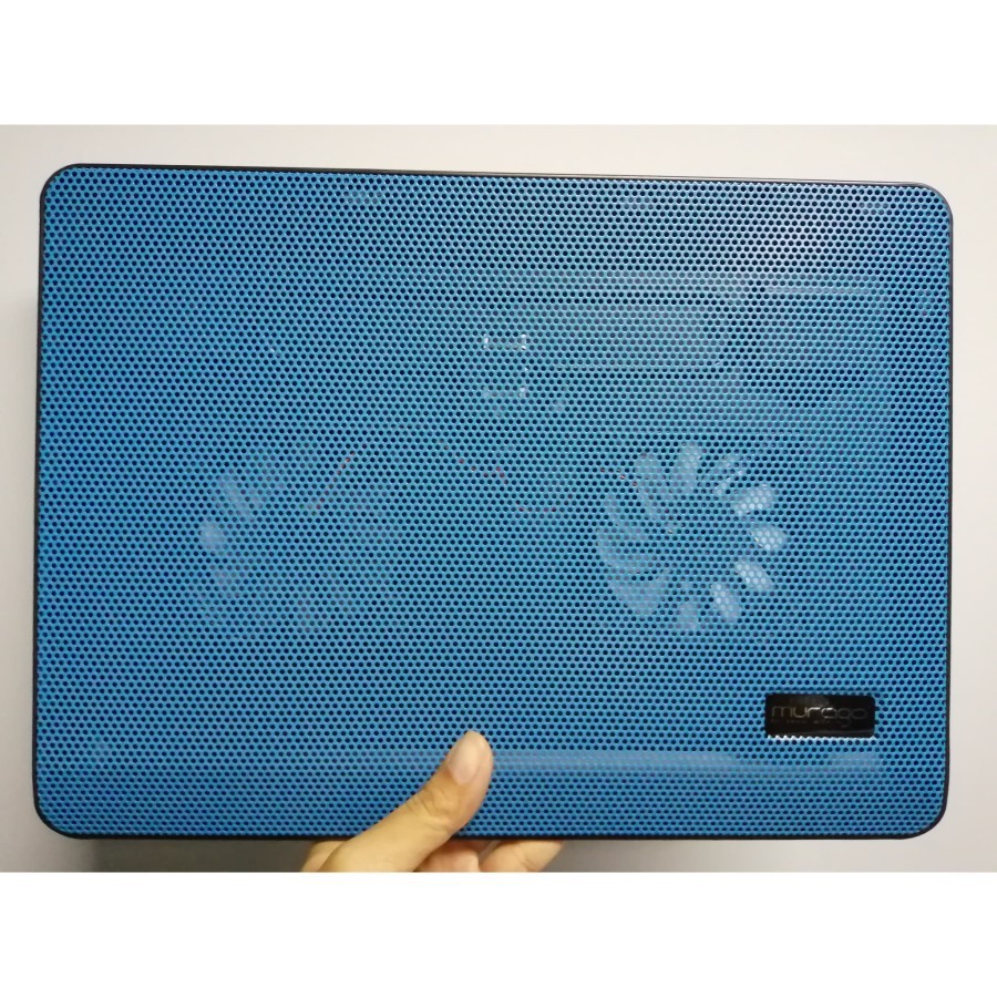 COOLING PAD NOTEBOOK/LAPTOP MURAGO M6 12-17 INCH DOUBLE FAN - SLIM PAD