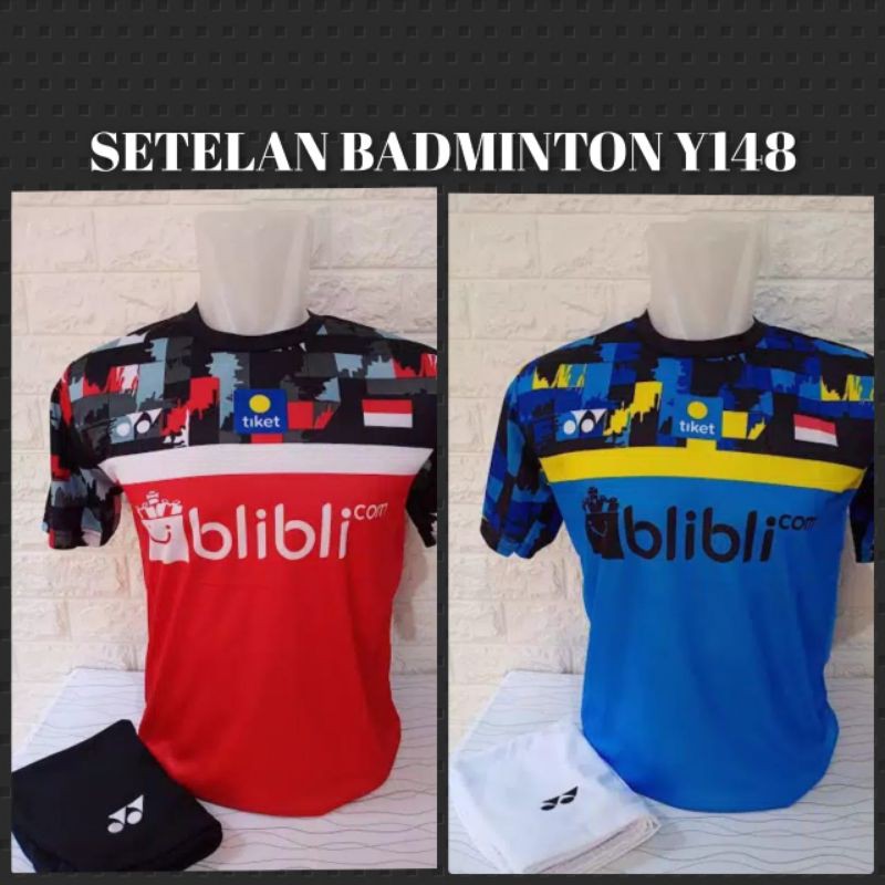 BAJU BADMINTON DEWASA/SETELAN BADMINTON Y148