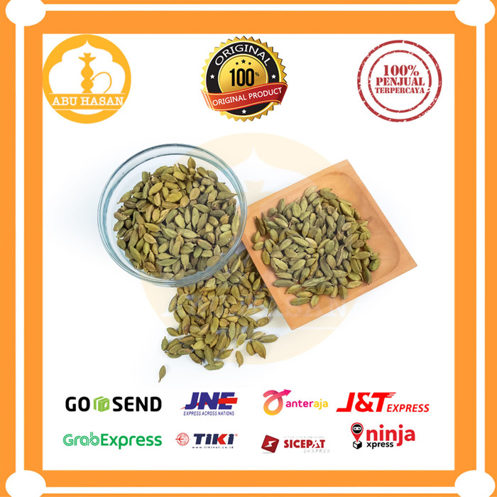 

Roxx.ea - .ea - .ea - Kapulaga Hijau Premium Saudi 100Gr / Kapolaga/ Kapol/ Green Cardamom - 100 Gr