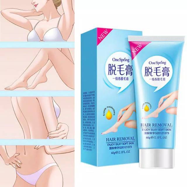 Cream Perontok Penghilang Bulu Kemaluan Ketiak Kaki Badan Wax Miss V Permanen Aman Bpom One Spring