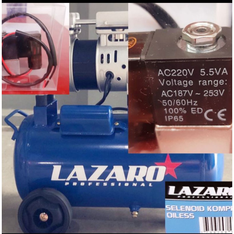 Lazaro / Selenoid Kompresor Oiless Sparepart Kompresor