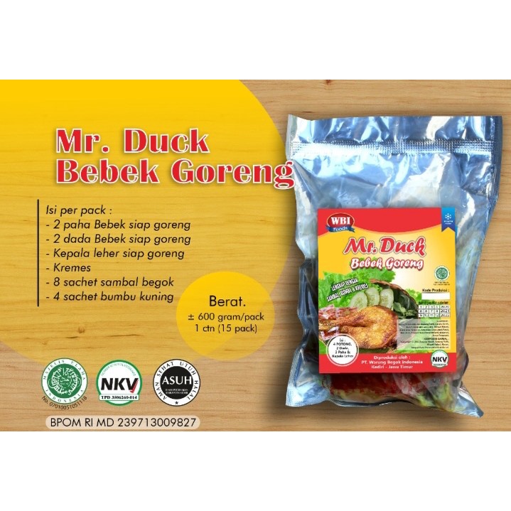 

Mr. Duck Bebek Goreng