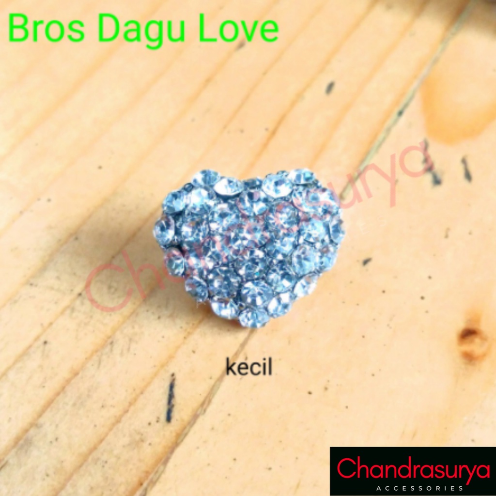 chandrasurya Bros Dagu Motif LOVE Besar Kecil Lucu-3