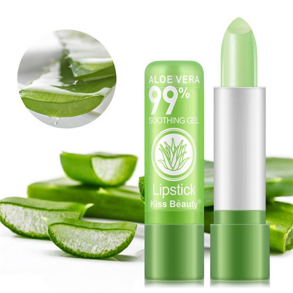 KISS BEAUTY LIPBALM ALOEVERA [ RANDOM ]