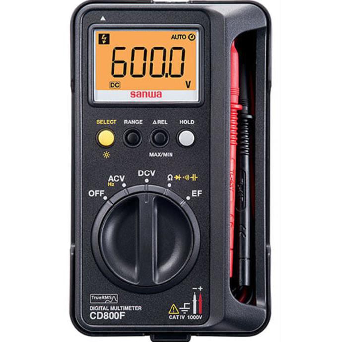 ORIGINAL - SANWA CD800F - DIGITAL MULTIMETER - TRUE RMS