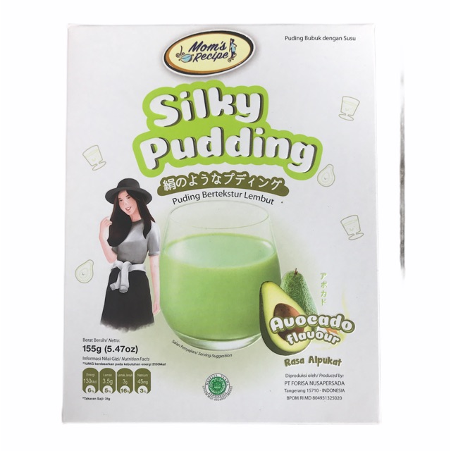 Silky Pudding Avocado Flavour 155g