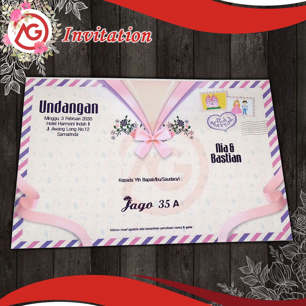 Blangko Undangan Jago 35