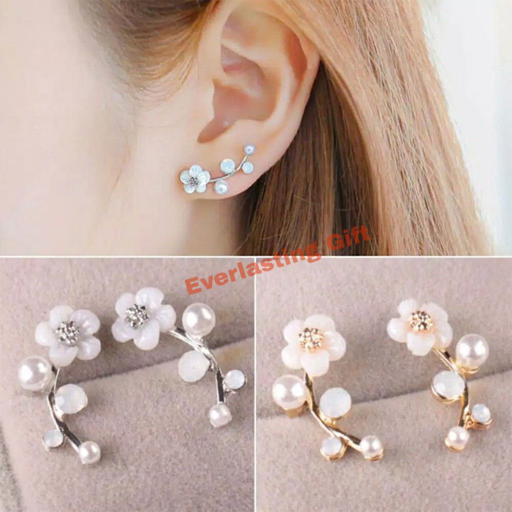 Anting Korean Style Motif Bunga Daisy