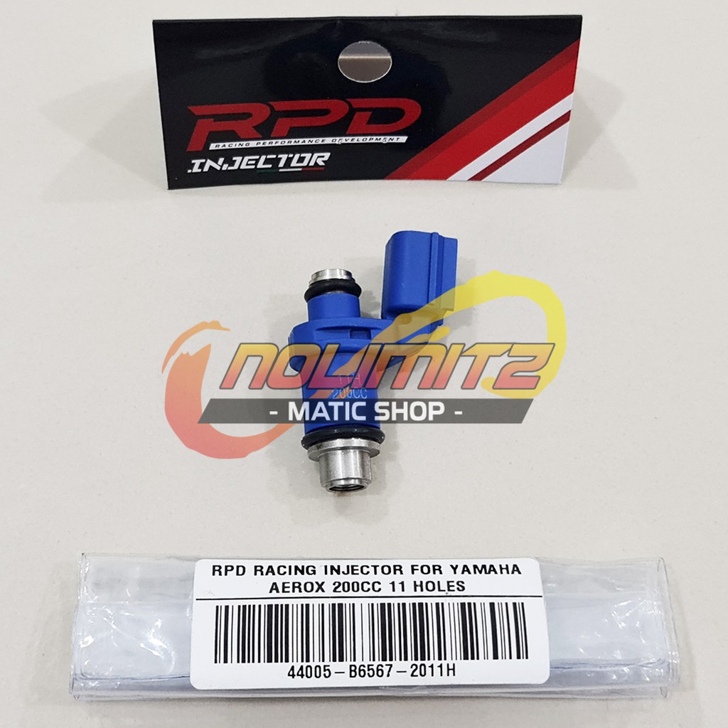 Injector Injektor RPD Racing 200cc 11 Hole Aerox 155 NMAX 2020 XSR R15