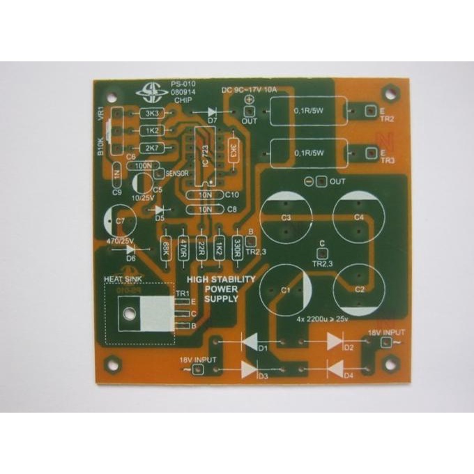 Pcb High Stability Power Supply Saturn Ps-010 Sale