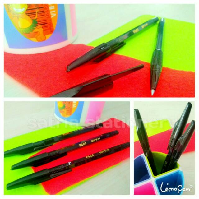 

BOLPEN PULPEN BALLPOINT PILOT BPT-P HITAM ORIGINAL