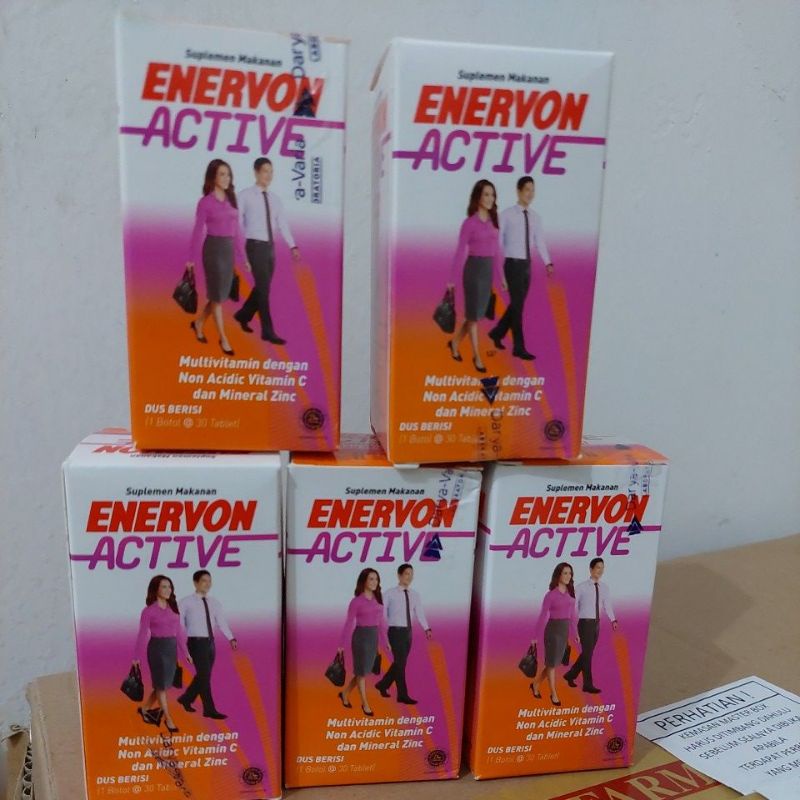 Enervon C Active Botol Tablet 30s