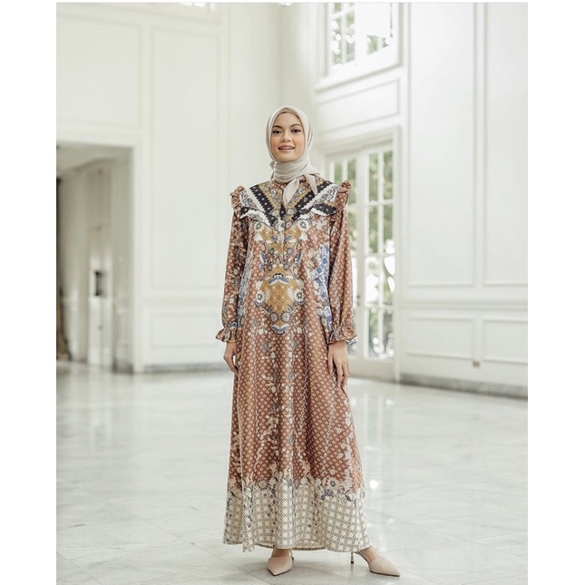 Lumira Dress Geulis Brown