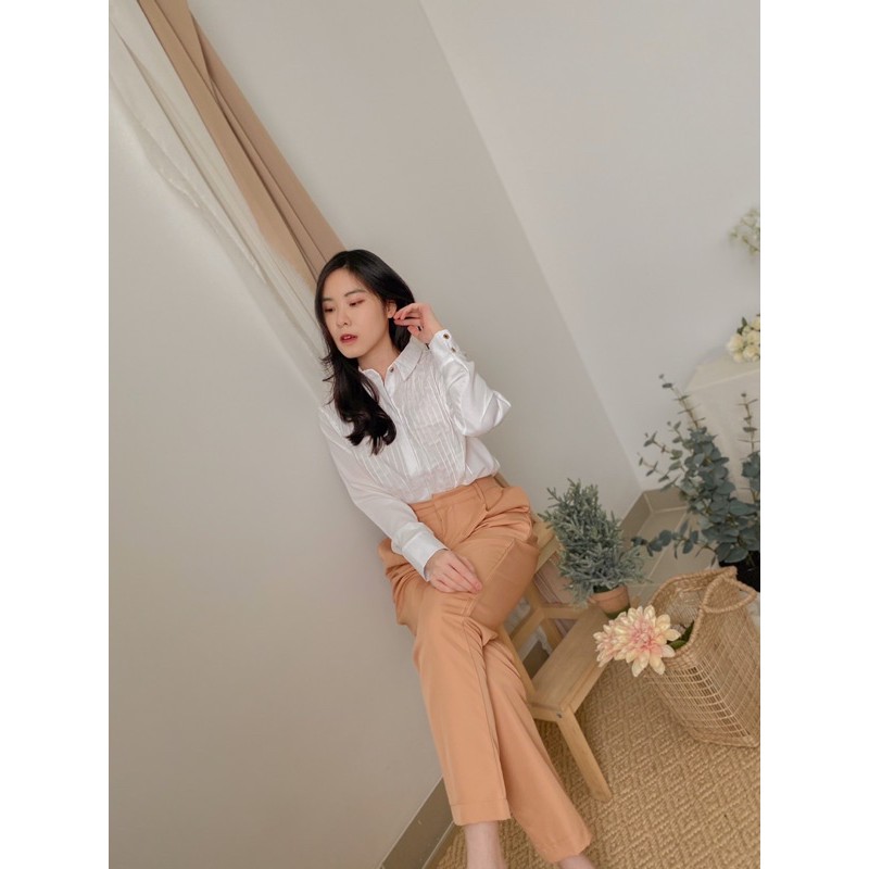 KANON - Asagao Shirt - Kemeja kantor / kuliah wanita korean look