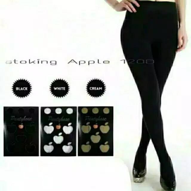 [TERMURAH] Stocking Apple 120 d / Pantyhose/ stocking celana apple