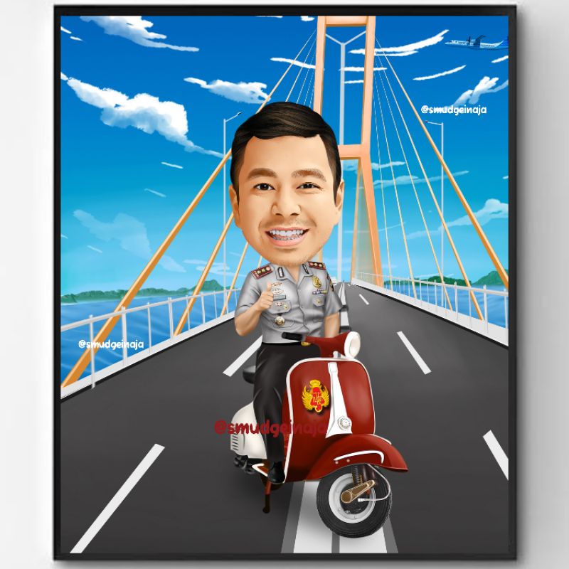 Karikatur Profesi, Karikatur TNI, Karikatur Polisi, Karikatur Tentara, Karikatur Jaksa dll