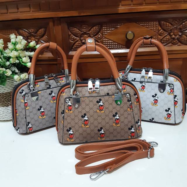 Tas GUCCI ALMA MICKEY Import terbaru