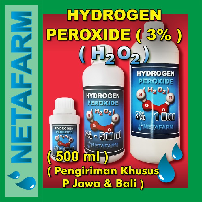 Hydrogen Peroxide - H2O2 Hidrogen Peroksida 3% - 150ml