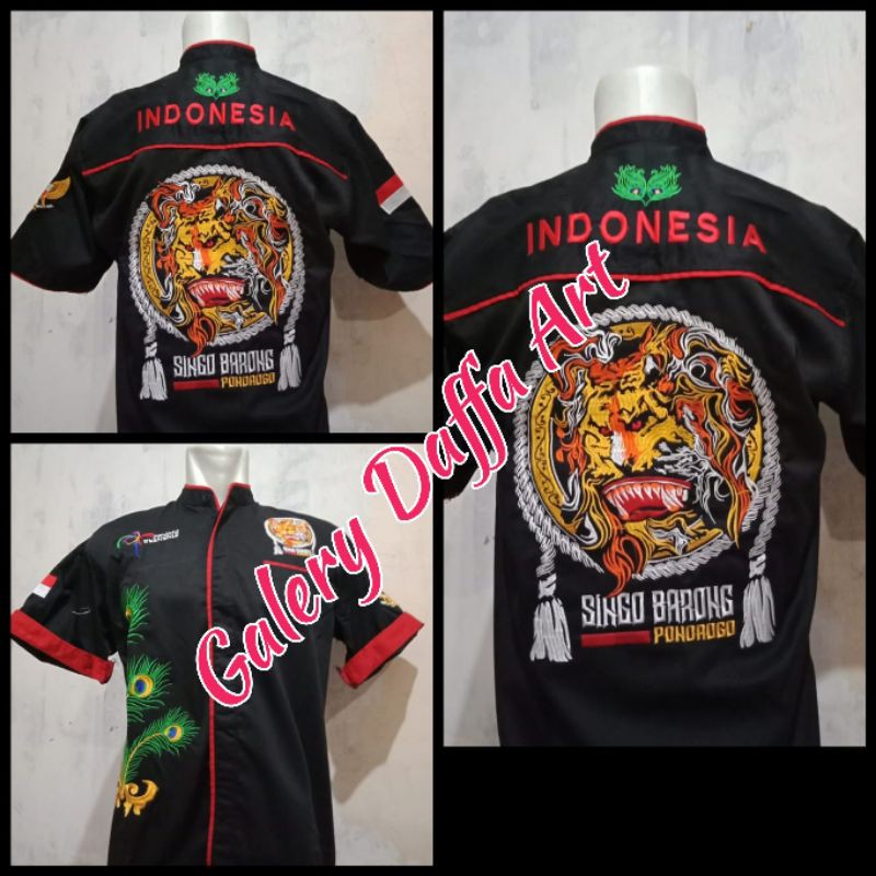 baju reog. baju warok. hem reog. hem bordir. kemeja reog. kemeja bordir. kemeja warok. baju bordir