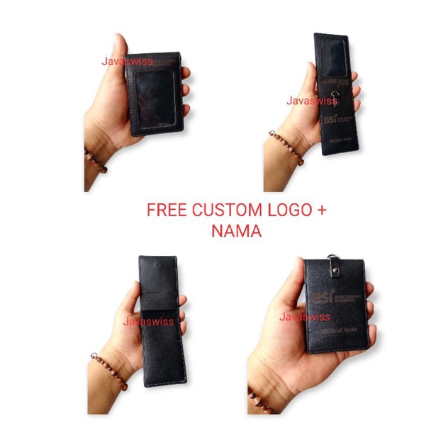 

Name tag kulit magnet lipat free logo dan nama name tag kulit tali id card hitam kulit sapi