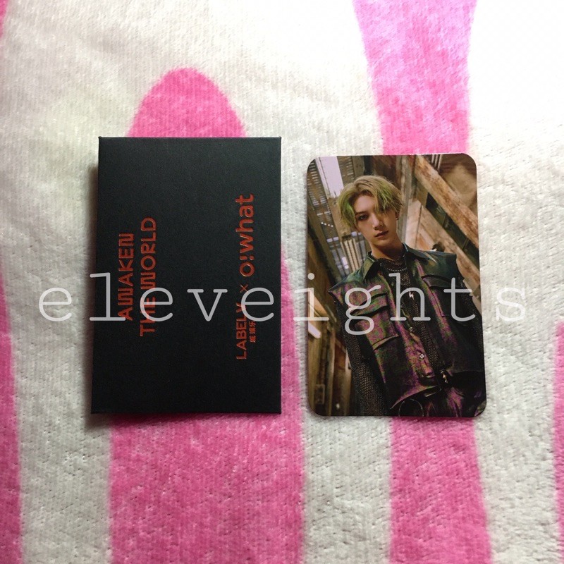 [READY STOCK] Ten Special Photocard with envelope WayV awaken the world chinese version press