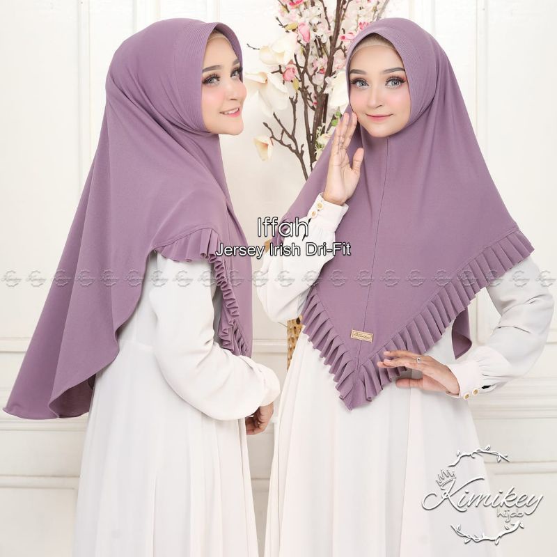 Hijab Bergo IFFAH original Kimikey Hijab