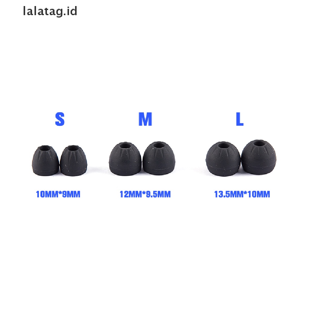 (lalatag) 6pcs / Set Earcaps Pengganti Bahan Silikon Untuk Earphone In-Ear KZ