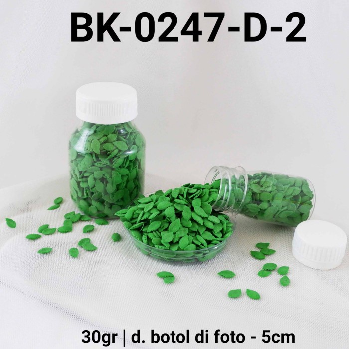 

BK-0247-D-2 SPRINKLES SPRINKLE SPRINKEL 30GR DAUN MAWAR POHON TIPIS BEST SELLER