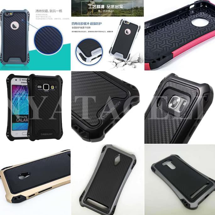 NEW CASE CASEOLOGY IPHONE 7 PLUS ANTI CRACK SHOCK HARDCASE HARD ANTI CRACK - HITAM MILENIA