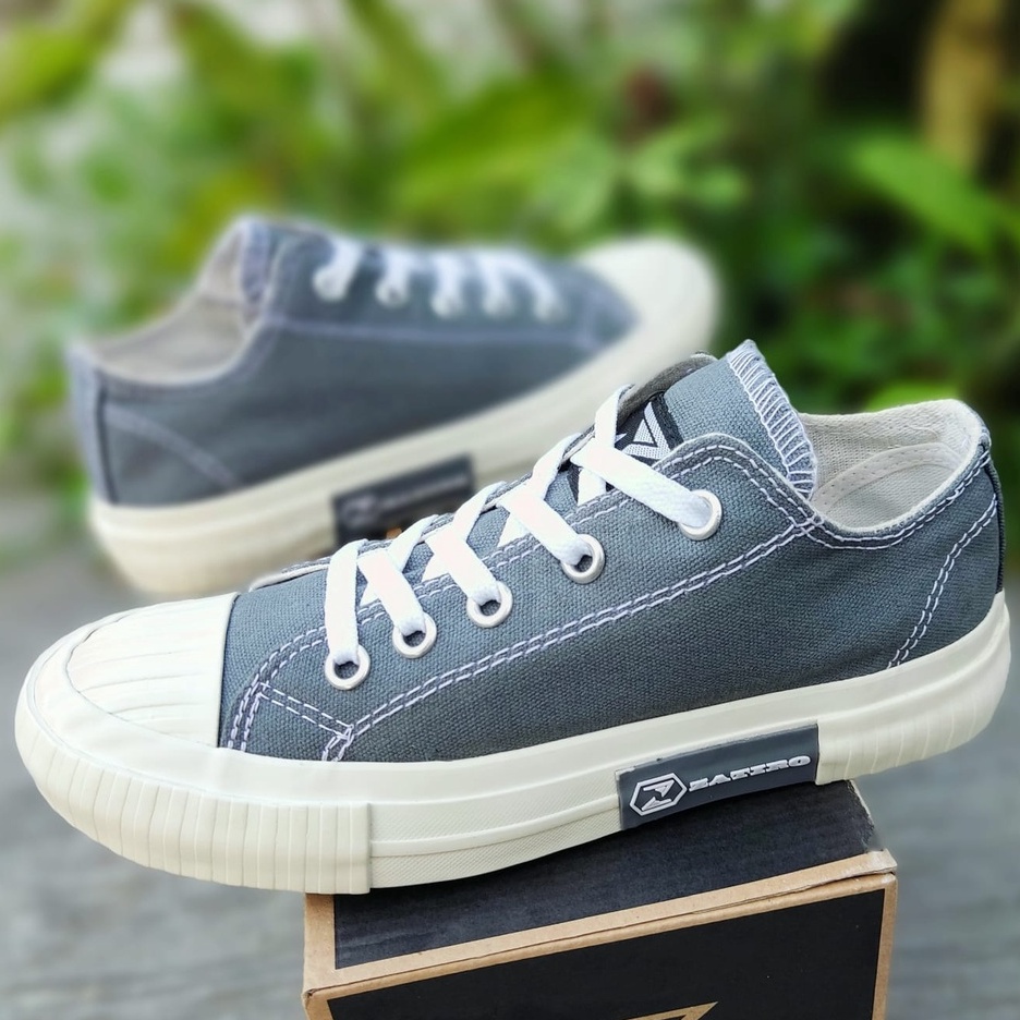 SEPATU SNEAKER FASHION CASUAL UNISEX GAYA KECE MURAH JALAN SANTAI SEKOLAH KULIAH KANTOR GREY WHITE TERBAIK