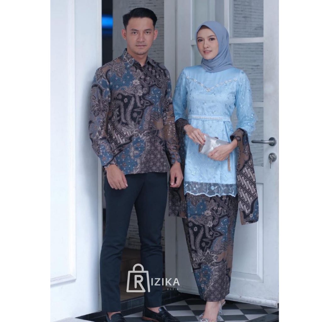 Kebaya Couple Modern Kebaya Wisuda Lamaran Baju Tunangan Batik Brukat Terbaru Baju Couple Pasangan Kondangan Terbaru 2022