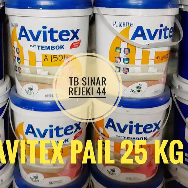 Zki Harga Grosir Cat Avitex 25kg Galon 25 Kg Tembok Interior Plafon Dinding Avian Paint Indonesia