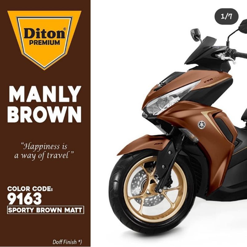 

CAT SEMPROT DITON PREMIUM SPORTY BROWN MATT 9163